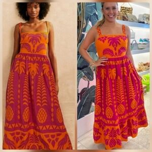Farm Rio Pineapple Love Maxidress